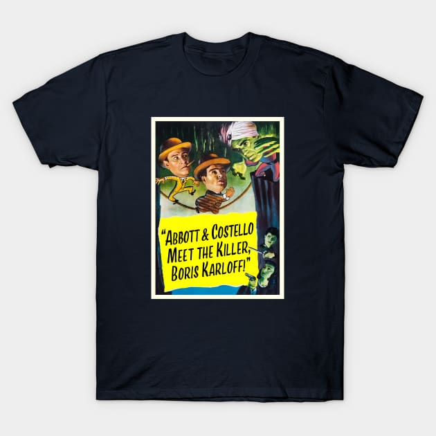 Abbott & Costello Meet The Killer T-Shirt by Vandalay Industries